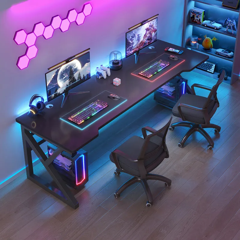 Esports Gaming Table - Двойной компьютерный стол: современный, простой игровой