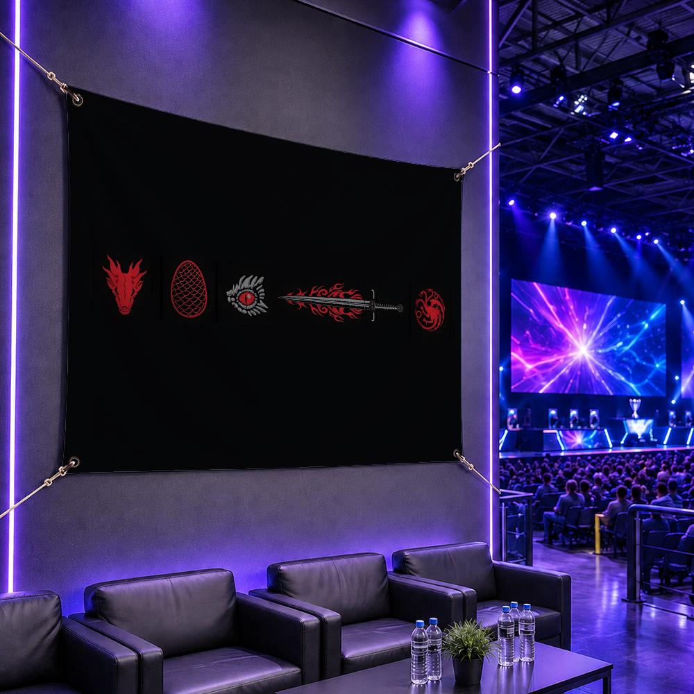 Флаги знаменитого клана H-Hous – обзор и цена Esports Gaming Houses
