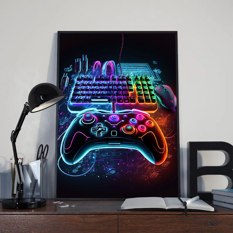 Современный неоновый поп-арт п – обзор и цена Esports Gaming Houses