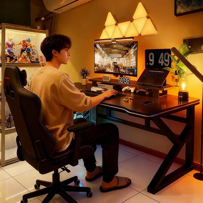 Черный компьютерный стол в сти – обзор и цена Esports Gaming Houses