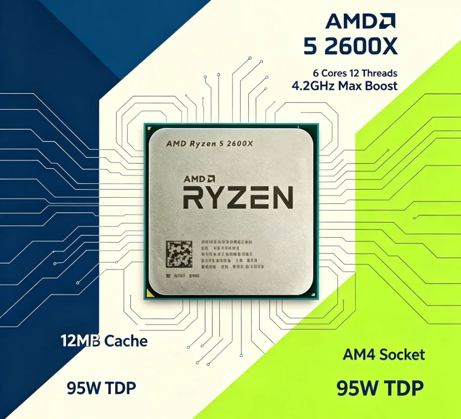 Процессор AMD R5 2600X 12 нм A – обзор и цена Esports Gaming
