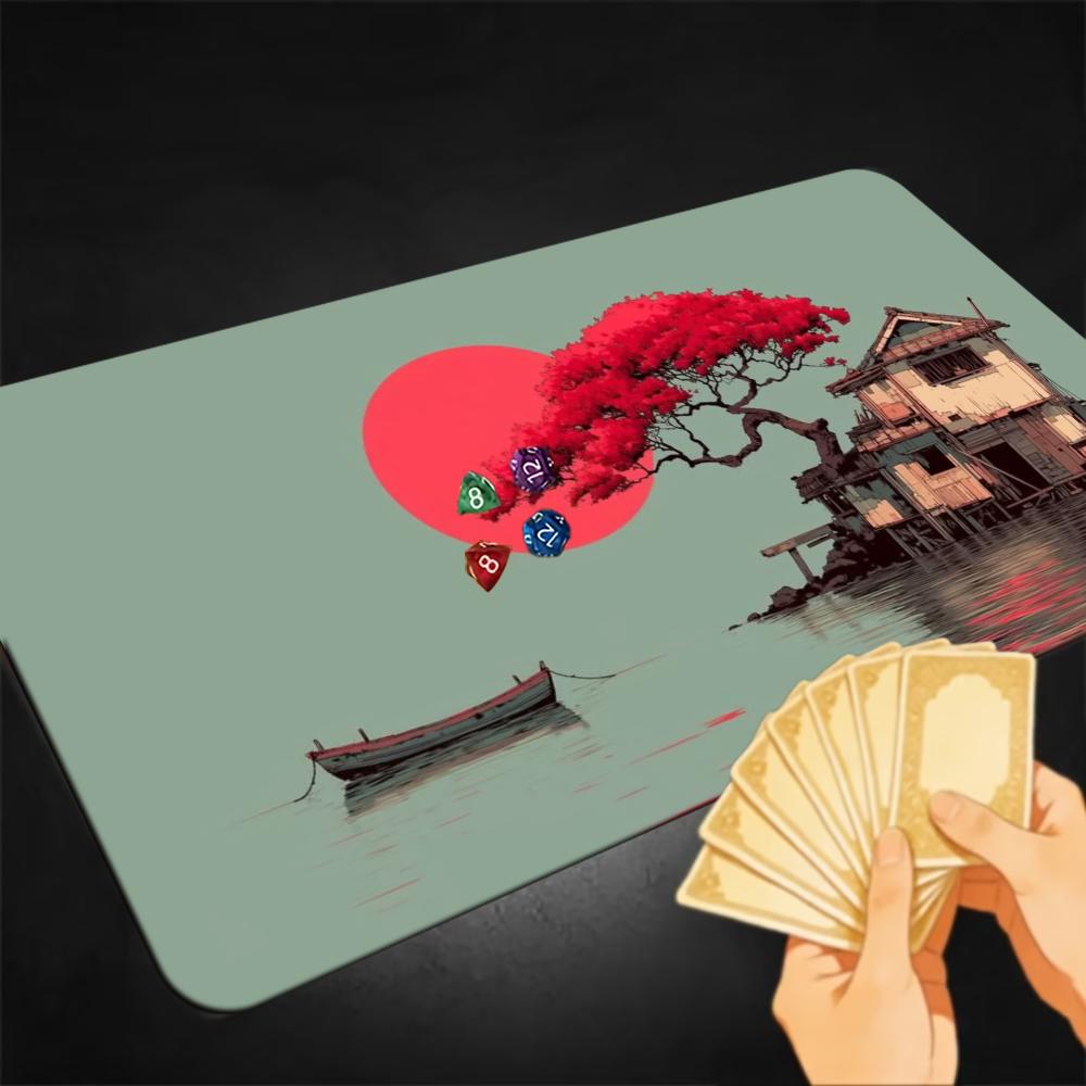 Игровой коврик Ukiyo-e Landsca – обзор и цена Esports Gaming Houses